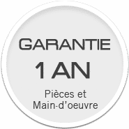 garantie 1 an 